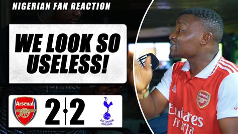 Arsenal Tottenham Godfrey Nigerian Fan Reaction Premier