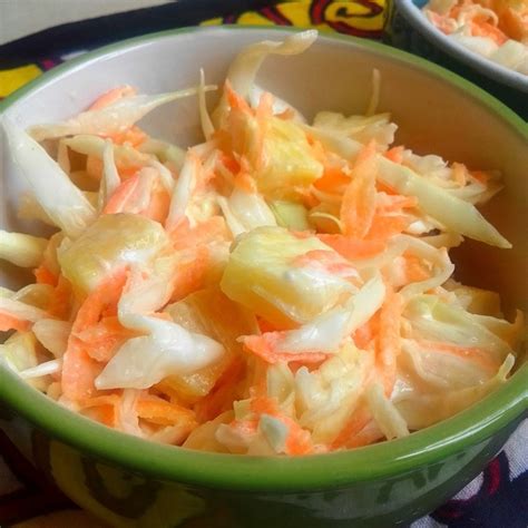 PINEAPPLE COLESLAW SALAD – Easy Salad Recipes