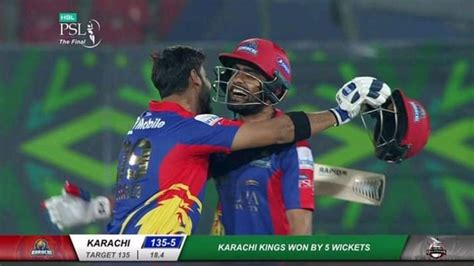 Karachi Kings Become Psl Champions With Win Over Lahore Qalandars