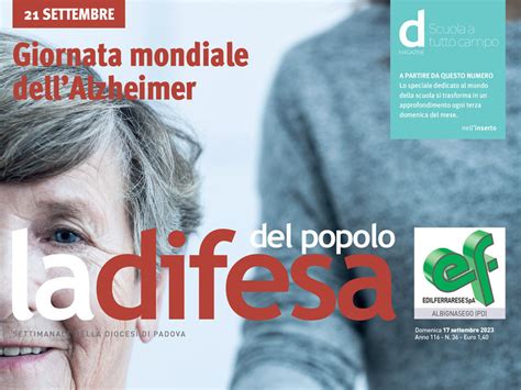 Settembre Prossimo Numero La Difesa Del Popolo La Difesa