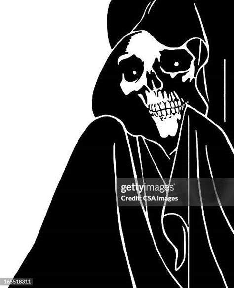 24 Grim Reaper Line Art Stock Photos High Res Pictures And Images