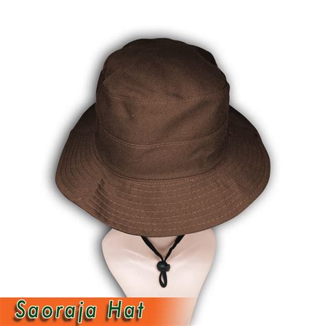 Jual Topi Rimba Dewasa Bucket Hat Topi Hiking Topi Gunung Bahan