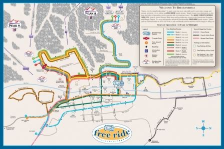 Breckenridge Map - Maps of Breckenridge Colorado