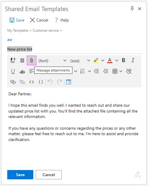 How To Create An Outlook Template With Attachments Design Talk