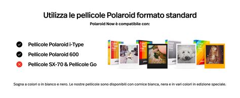 Polaroid Now Generation 2 Fotocamera Pellicola 16 Foto Incluse