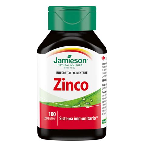 Zinc Jamieson ™ 100 Tablets Loreto Pharmacy