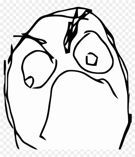 Rage Face Happy Png