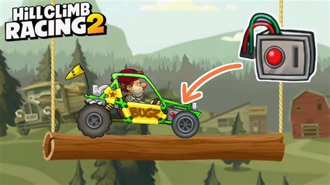 Dune Buggy In Forest With Coin Boost Hill Climb Racing 2 Hill Climb