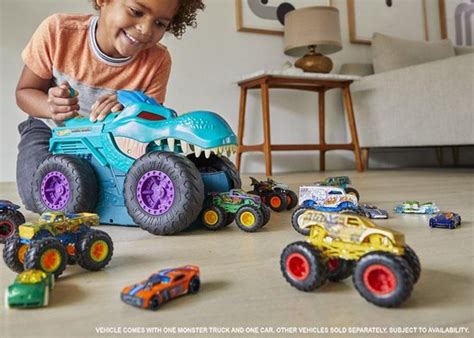 Hot Wheels Monster Truck Car Chompin Mega Wrex Prijzen Vergelijken