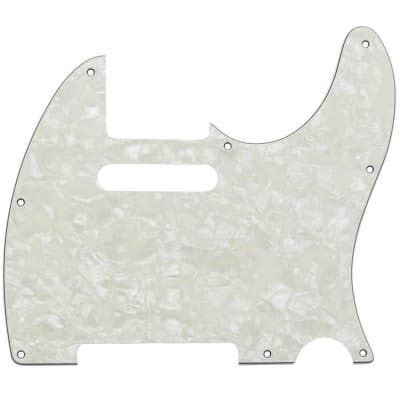 Vintage Pearl Hole Ply Pickguard For Fender Telecaster Tele Made