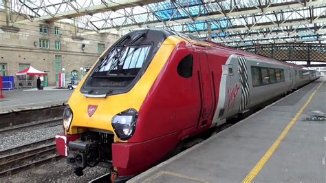 Virgin Trains Class 221 Voyager Departing Carlisle 03 3 16 Youtube