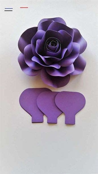 Molde Para Rosa Gigante Paper Flower Patterns Paper Paper Flower