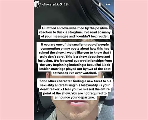 9 1 1 S Oliver Stark Claps Back At Homophobic Comments After THAT Gay Kiss Scene Perez Hilton