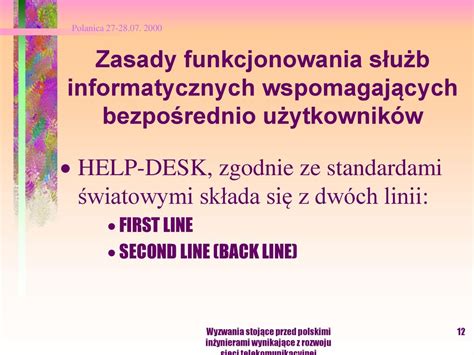 S U By Informatyczne Wspomagaj Ce Bezpo Rednio U Ytkownik W W Tpsa