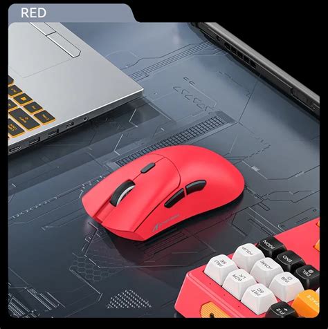 Игровая мышь Attack Shark R1 с регулируемым DPI, режимами беспроводного ...