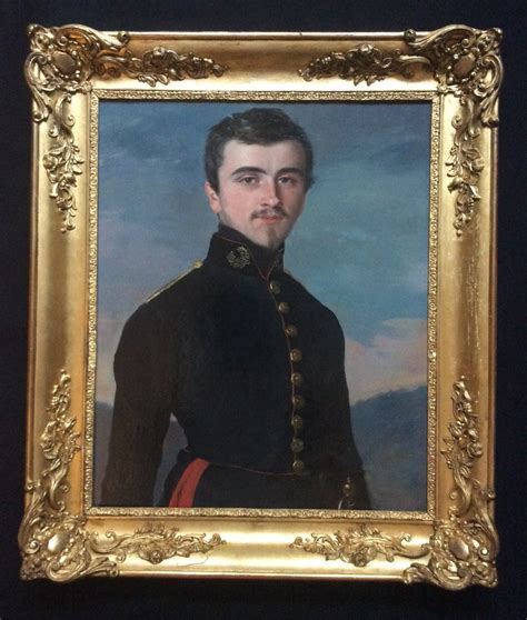 Proantic Portrait Jeune Militaire époque second Empire