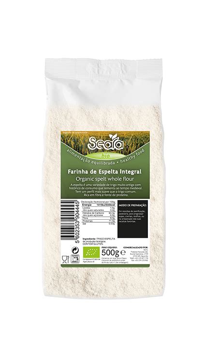 Farinha De Espelta Integral BIO Produtos Seara Natural