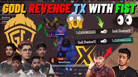 GodLike Revenge TX With FIST Shadow Vs Sarang YouTube