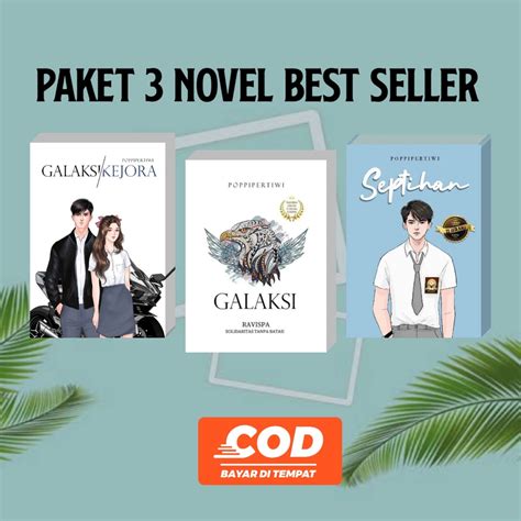 Jual Paket Novel Galaksi Kejora Galaksi Septihan By