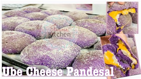 How To Make Ube Cheese Pandesal Youtube