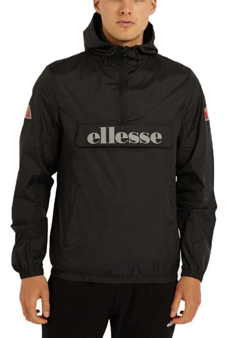 Buy Ellesse Acera S Retro Overhead Mac Jacket Hooded Anorak Cagoule