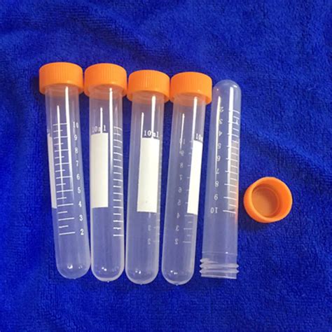 Pcs Ml Measuring Thread Mouth Centrifuge Tubes Plastic Test Tube In