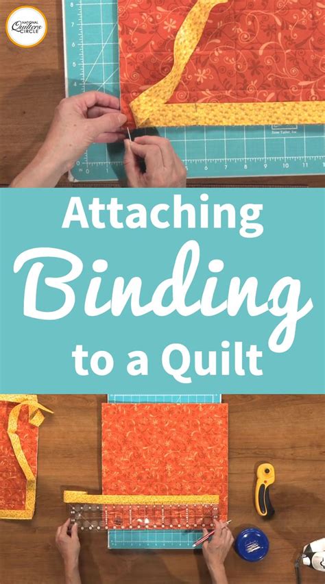 How To Attach Binding To A Quilt Beginner Sewing Projects Easy Diy