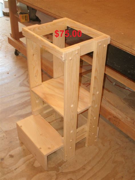 kitchen helper stool adjustable tot tower toddler stool