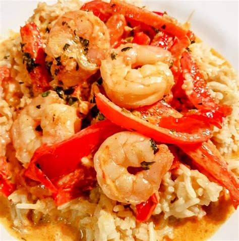 King Prawn Red Thai Curry With Star Anise Rice Recipe Emmy S Mummy