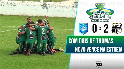 GOLS CEART 0 x 2 NOVO CAMPEONATO SUL MATO GROSSENSE SÉRIE B 2022