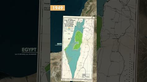 Israel Palestine Borders (1950-2023) - Gold and Silver Updates