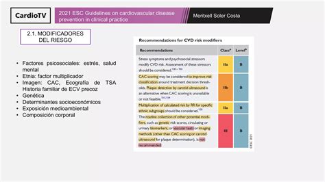 Esc Guidelines On Cardiovascular Disease Prevention In Clinical