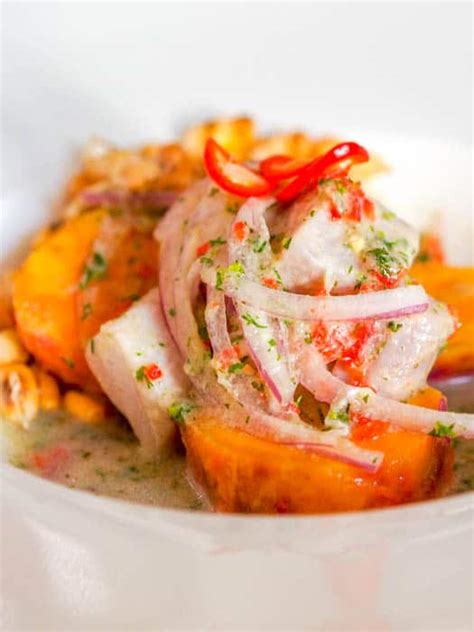 Peruvian Ceviche Recipe with Mahi Mahi {Gluten-Free, Dairy-Free}