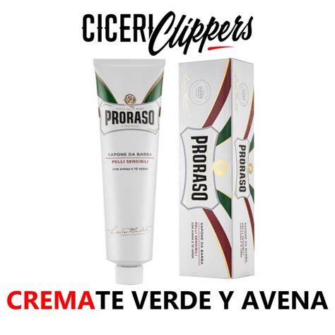 Crema De Afeitar Proraso De Te Verde Y Avena Gr