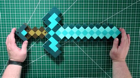 Minecraft Transforming Diamond Sword And Pickaxe Youtube