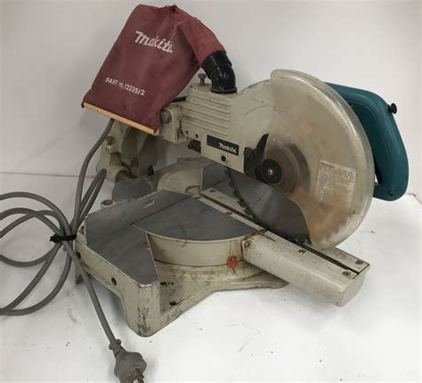 Makita Ls1011 255mm Mitre Saw Lot 1152117 Allbids