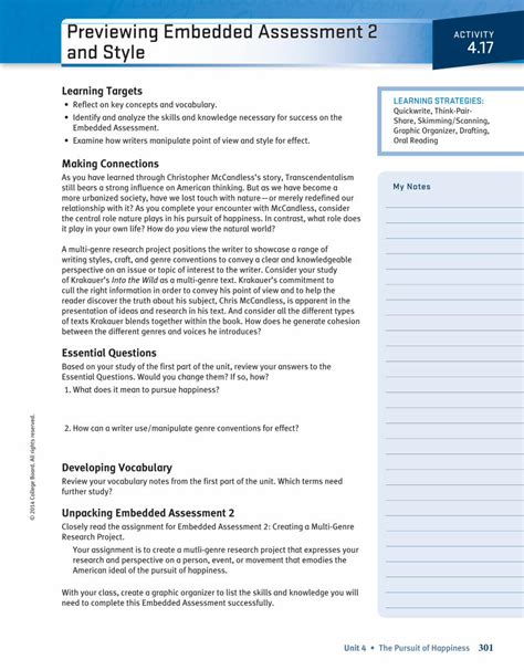 Pdf Previewing Embedded Assessment Activity And Style Previewing