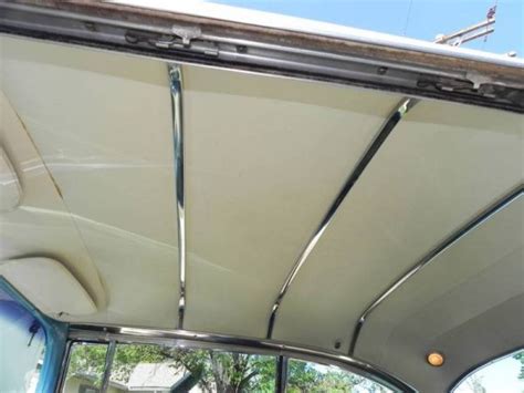 1955 Chevy Bel Air Hardtop Polished Stainless Steel Headliner Bow Set Palmbeachcustoms