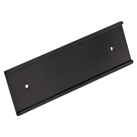 Black Aluminum Wall Sign Bracket X Closeout Products From