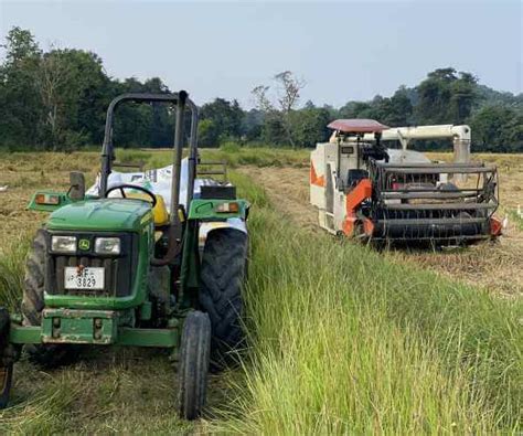 March 2021 Wubota Combine Harvester Maintenance In Sri Lanka