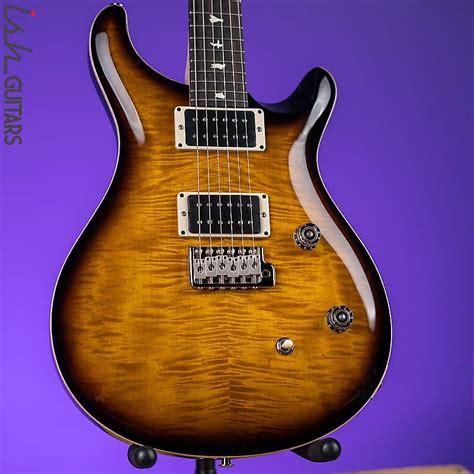 Prs Ce 24 Electric Guitar Amber Smokewrap Reverb