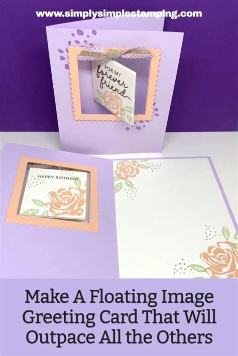 Make A Floating Image Greeting Card That Will Outpace All The Others In