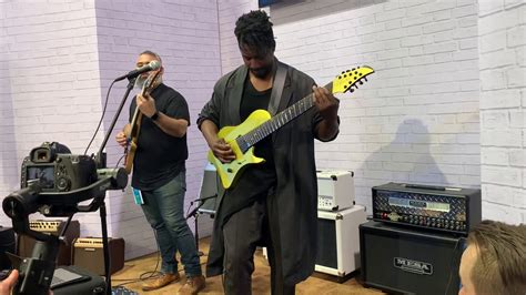 Tosin Abasi And Javier Reyes Of Animals As Leaders Playing Tooth And