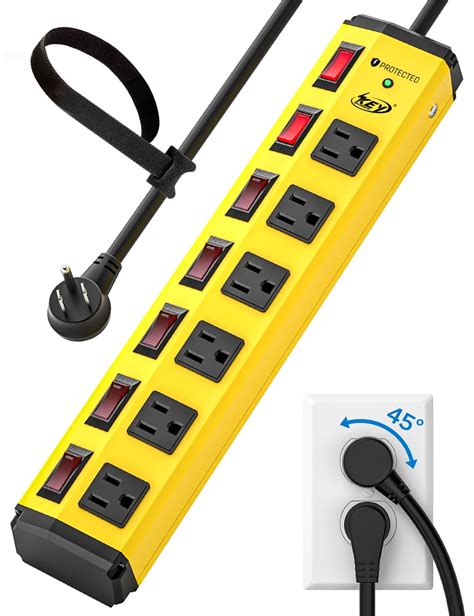 Power Strip Tower Anko W A Awg Surge Protector Electric