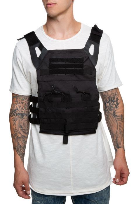 Rothco Lightweight Tactical Vest 55891 Blk Shiekh