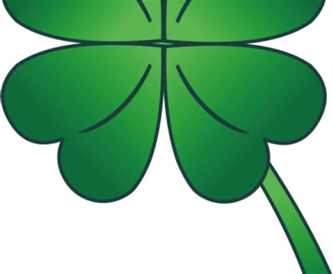 Four Leaf Clover Clipart 4 Leaf Clover St Patricks Day Clipart Png