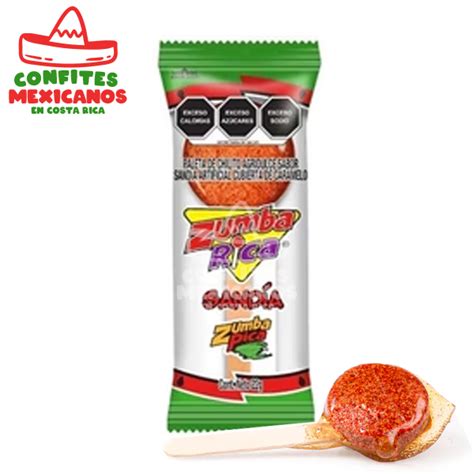 Chupa Zumba Rica Sabor Sand A Gr Confites Mexicanos En Costa Rica