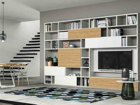 Mueble modular de pared lacado SPEED U by DallAgnese diseño Imago