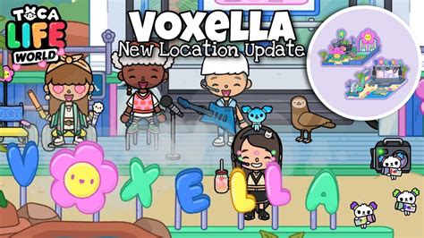 Toca Boca New Voxella Toca Life World New Update NecoLawPie YouTube