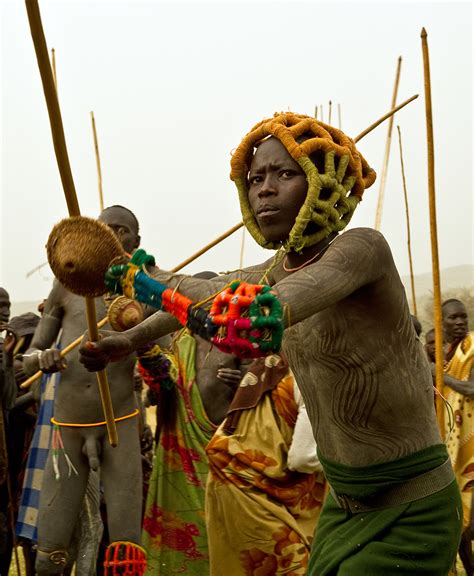 Stick Fighting In Ethiopia